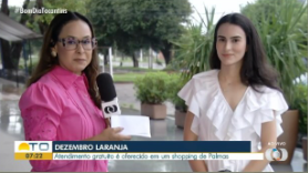 NA MÍDIA: Dezembro Laranja: Ação especial com o stand no shopping da cidade
